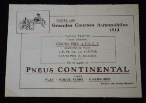 Publicité Pneus Continental