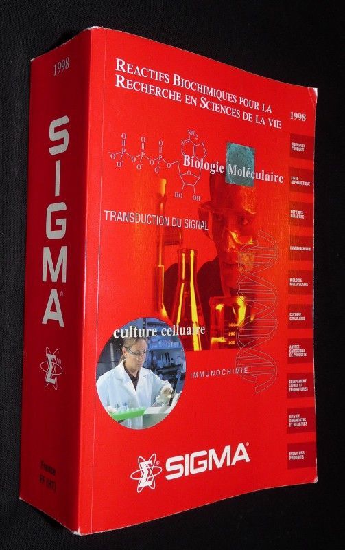 Catalogue SIGMA 1998