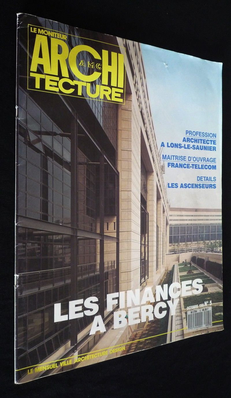 AMC Le Moniteur Architecture (n°5, octobre 1989) : Les finances à Bercy