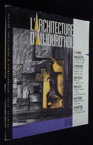 L'Architecture d'aujourd'hui (n°253, octobre 1987) : A Paris