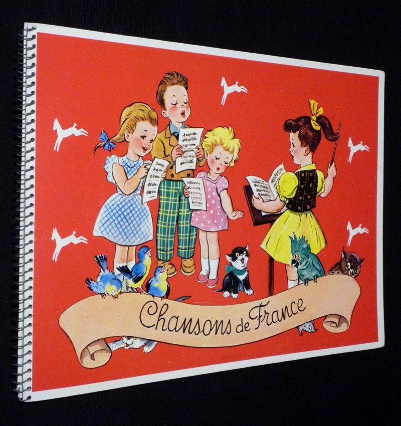 Chansons de France (album Chocolat Poulain complet des images à coller)
