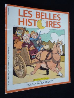 Les Belles histoires (n°239, août 1992) : Boris a la bougeotte