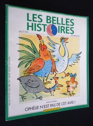 Les Belles histoires (n°270, mars 1995) : Ophélie n'est pas de cet avis !