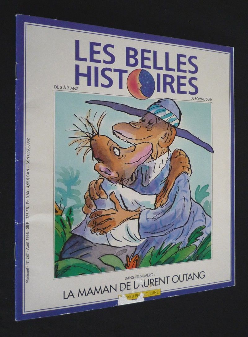 Les Belles histoires (n°287, août 1996) : La Maman de Laurent Outang