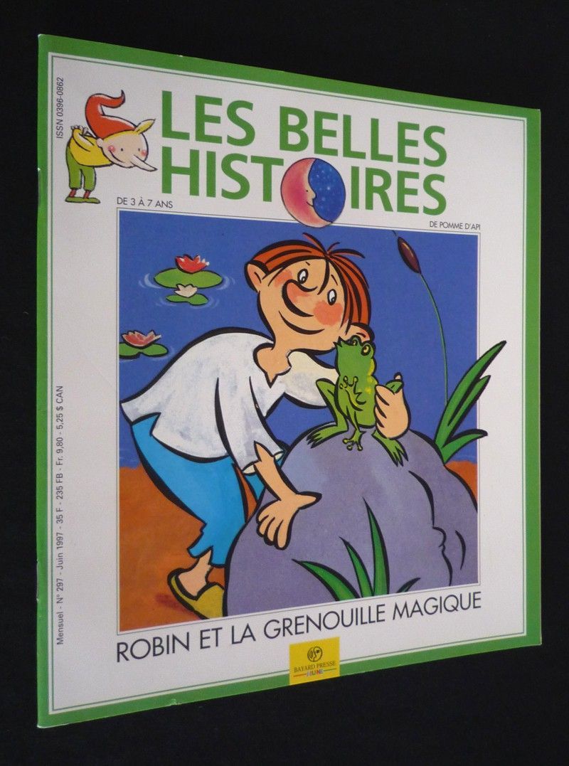 Les Belles histoires (n°297, juin 1997) : Robin et la grenouille magique
