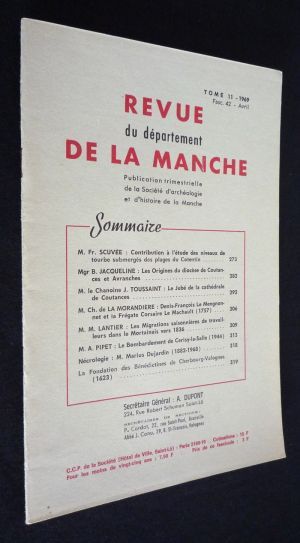 Revue du département de la Manche (Tome 11, fascicule 42 - avril 1969)