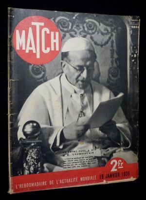 Match (n°29 - 19 janvier 1939) : Le Saint-Père à M. Chamberlain...