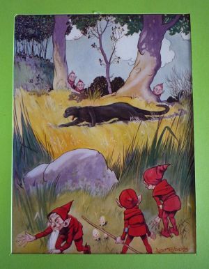 Illustration "The Witch's Cat" de Roberts