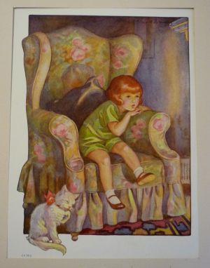 Illustration "The Big Arm-Chair"
