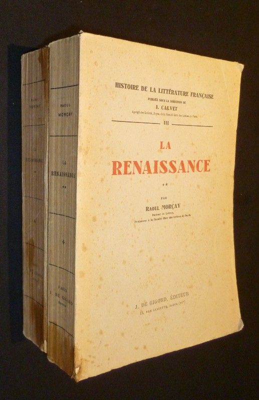 La Renaissance (tomes 1 et 2)