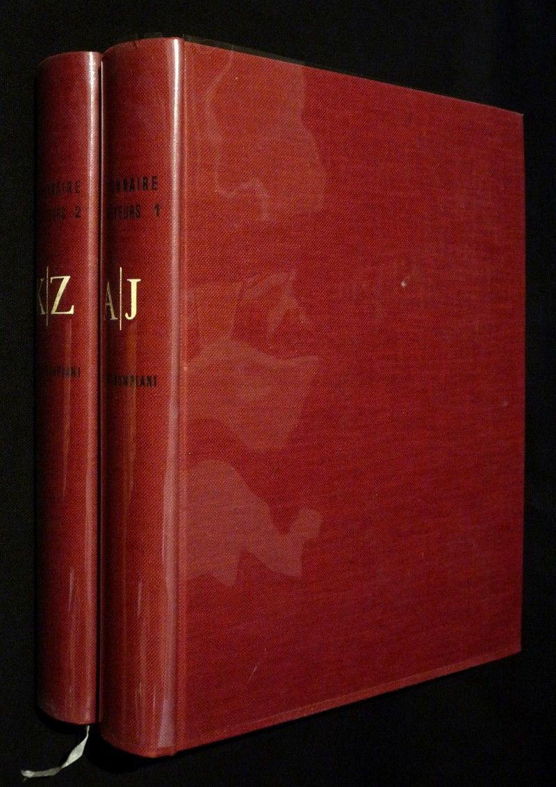 Dictionnaire biographique des auteurs (2 volumes)