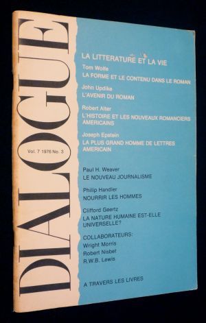 Dialogue (Vol. 7 - 1976 - n°3)