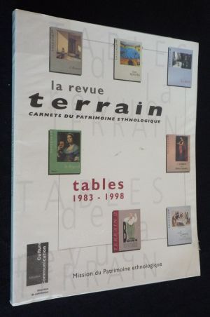 Terrain : tables 1983-1998