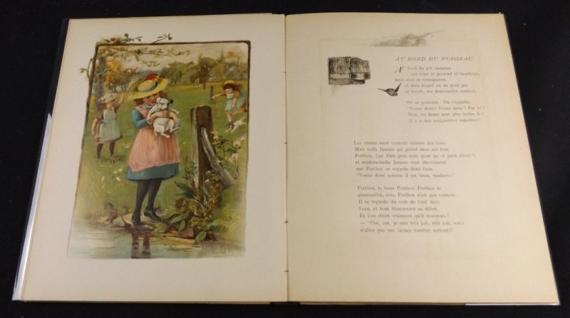 Lèvres en fleurs et joues de roses