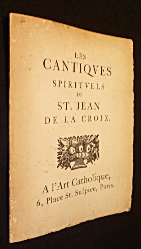Les cantiques spirituels de St Jean de la Croix