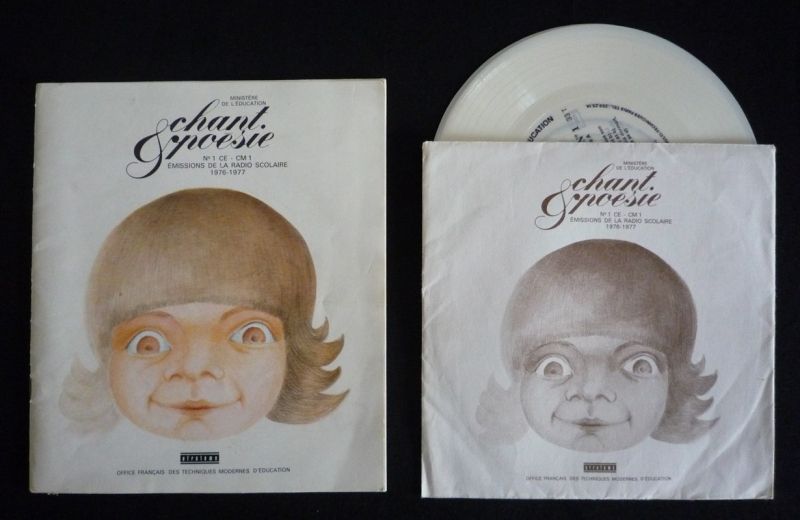 Chant et poésie, livret n°1, CE-CM1 : émissions de la radio scolaire 1976-1977