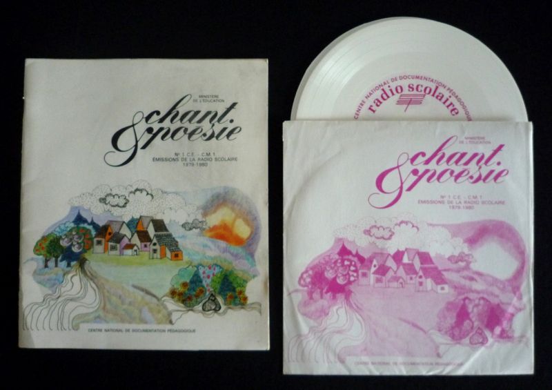 Chant et poésie, livret n°1, CE-CM1 : émissions de la radio scolaire 1979-1980