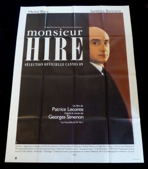 Monsieur Hire (affiche 120 x 160 cm)