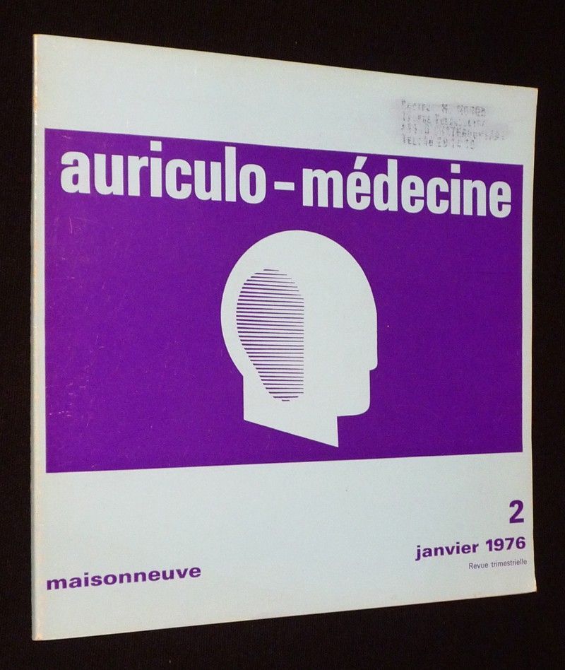 Auriculo-médecine (n°2, janvier 1976)