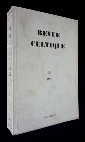 Revue celtique, Tome XIII (1892)