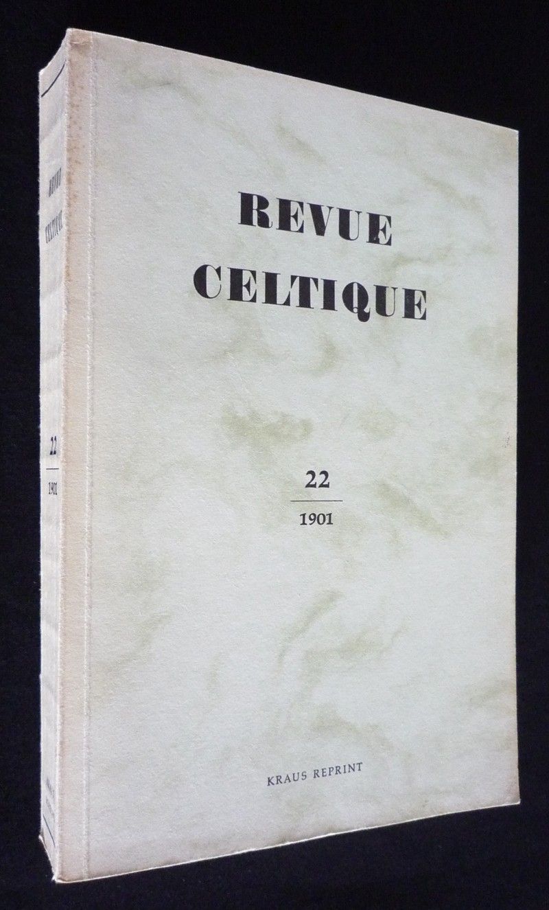 Revue celtique, Tome XXII (1901)