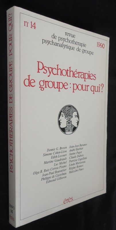 Revue de psychothérapie psychanalytique de groupe n°14 : 