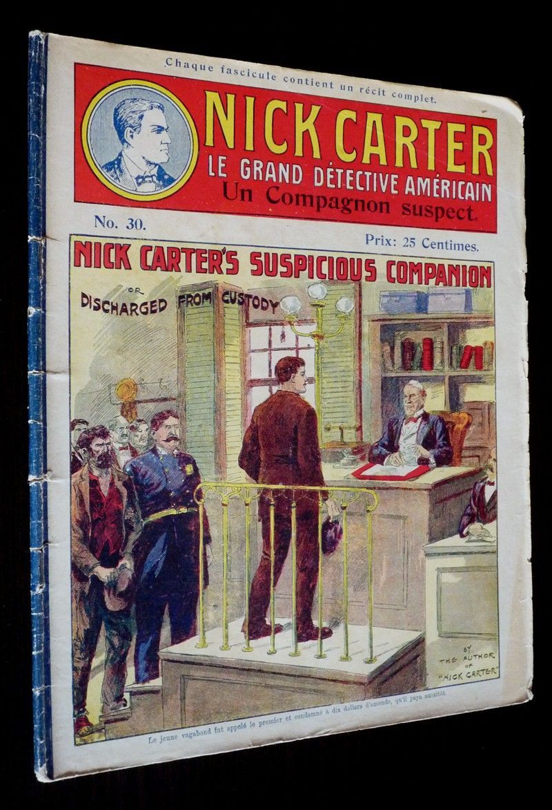 Nick Carter (n°30) : Un Compagnon suspect ou Le Roi des chemineaux