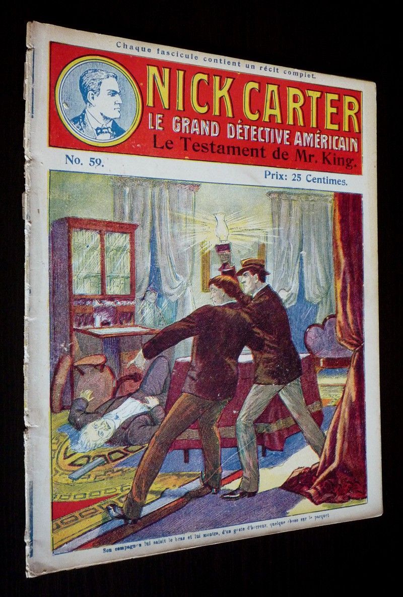 Nick Carter (n°59) : Le Testament de Mr. King
