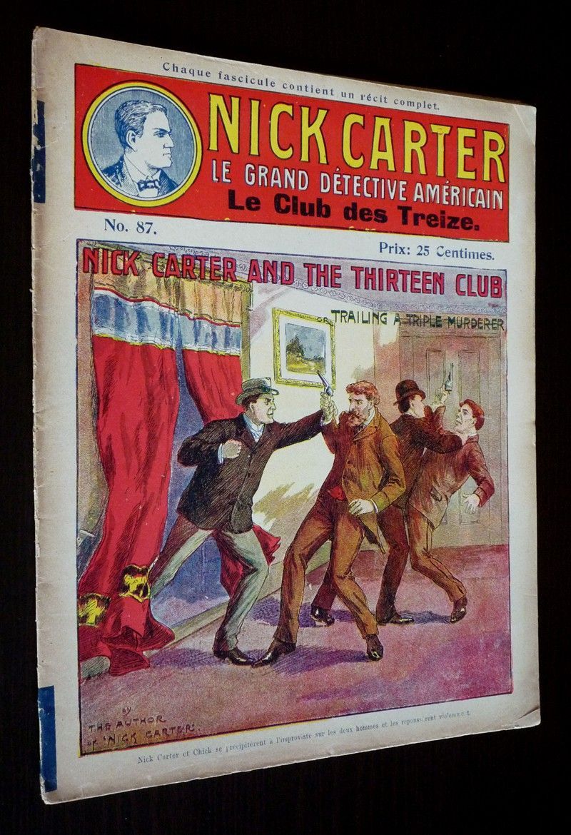 Nick Carter (n°87) : Le Club des Treize