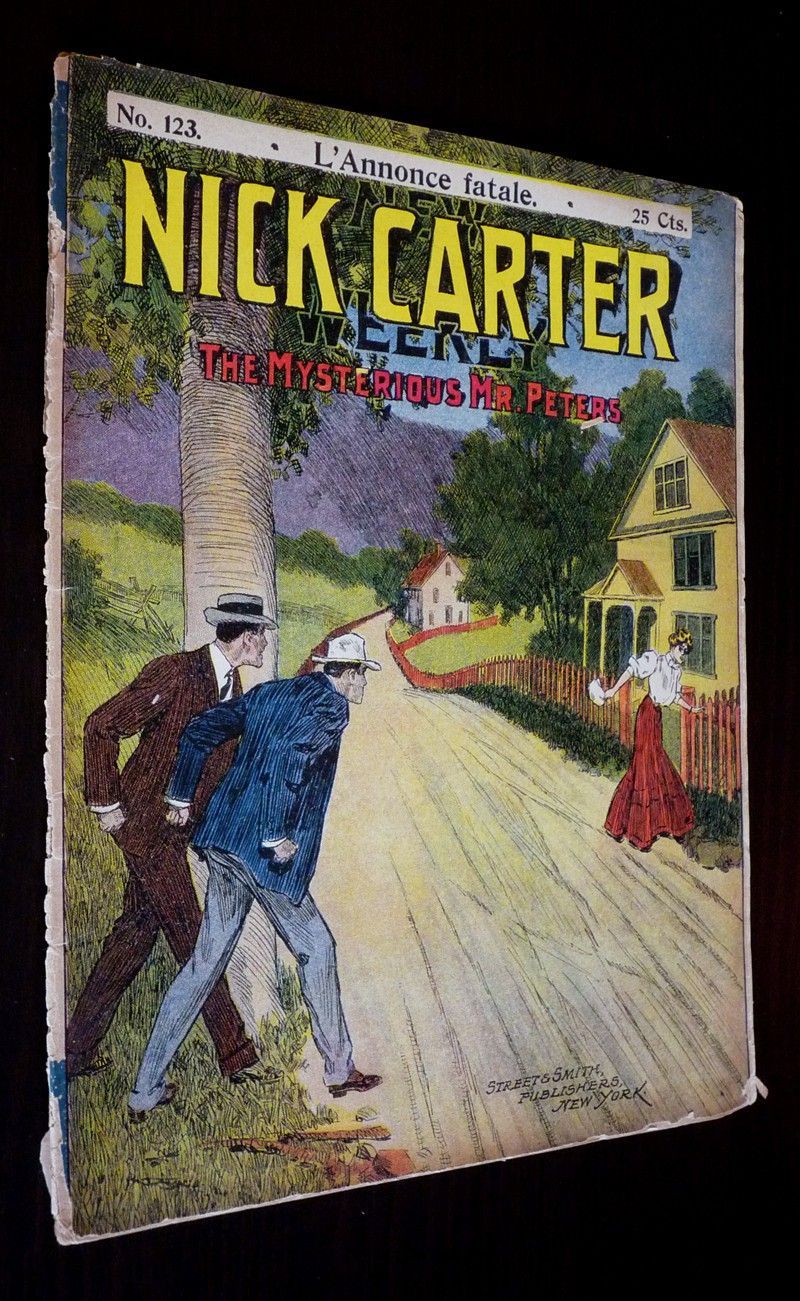 Nick Carter (1e série - n°123) : L'Annonce fatale