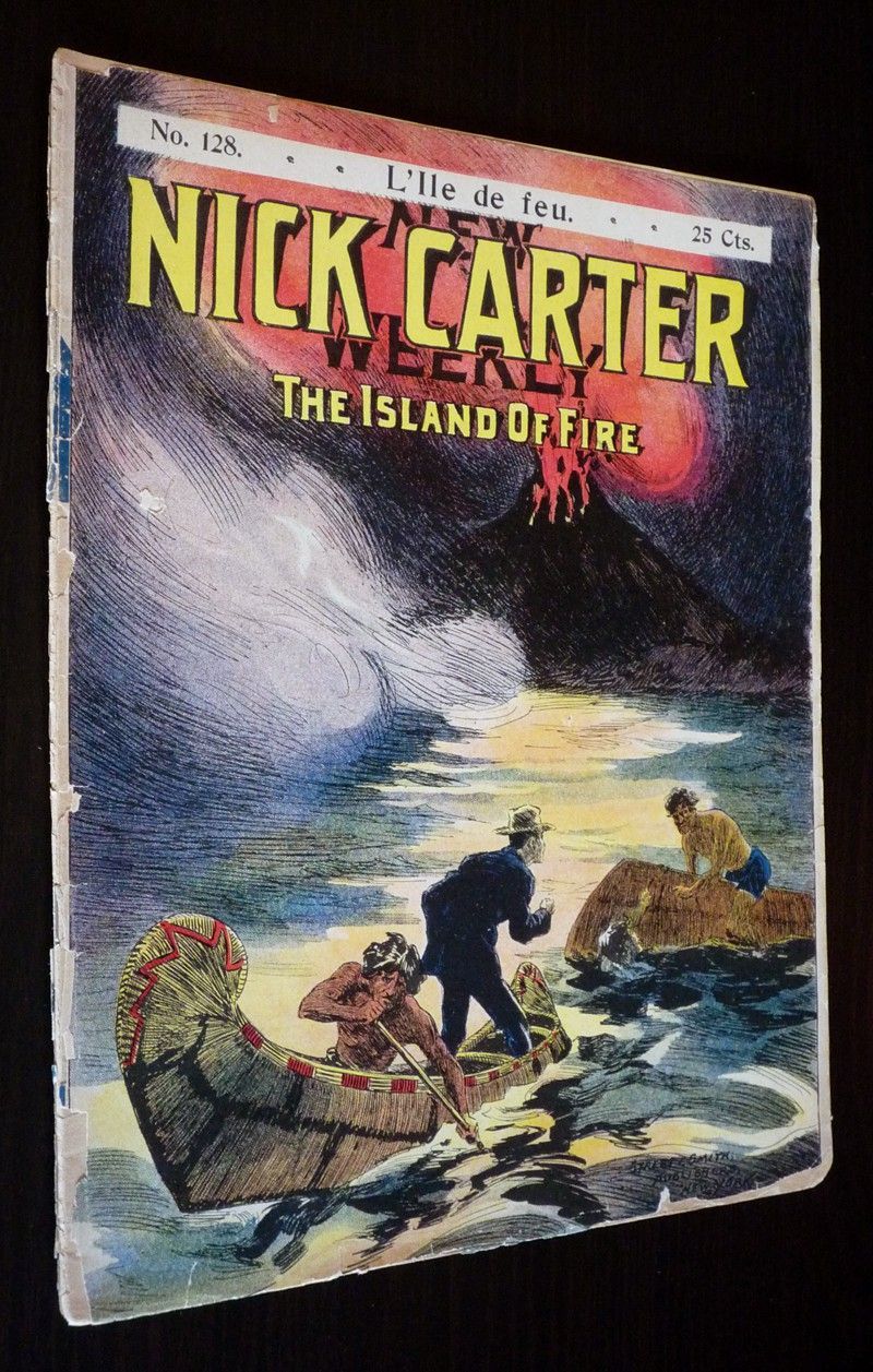 Nick Carter (1e série - n°128) : L'Ile de feu