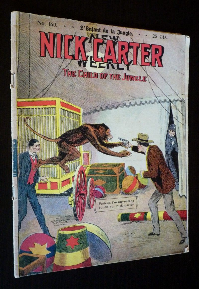 Nick Carter (1e série - n°160) : L'Enfant de la jungle