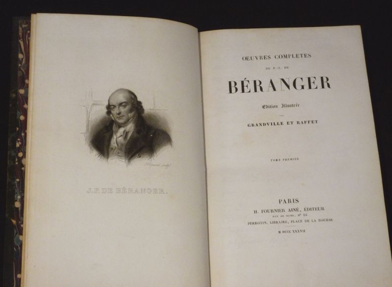 Oeuvres complètes de P.-J. de Béranger (3 volumes)
