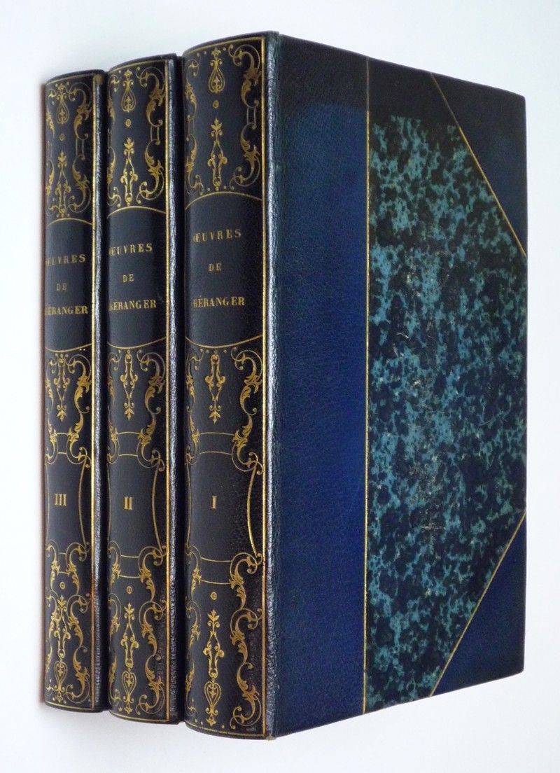 Oeuvres complètes de P.-J. de Béranger (3 volumes)
