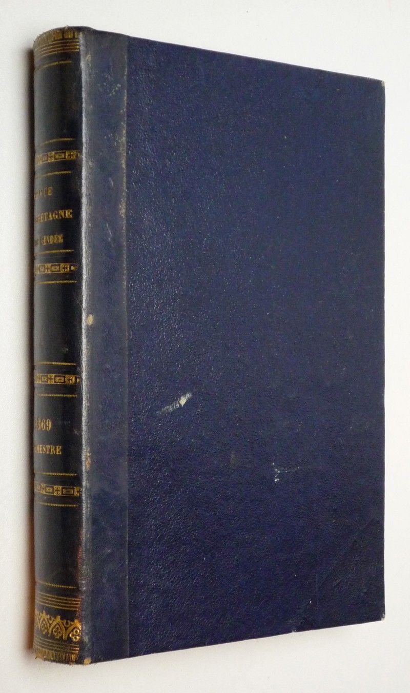 Revue de Bretagne et de Vendée. Treizième année. Troisième série - Tome V (Tome XXV de la collection). Année 1869, 1er semestre