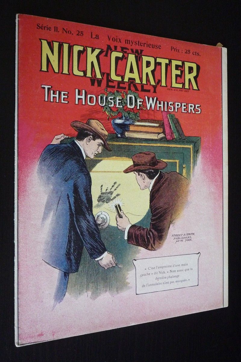 Nick Carter (série II - n°25) : La Voix mystérieuse