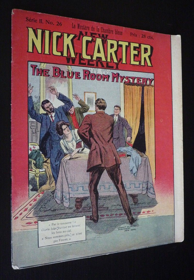 Nick Carter (série II - n°26) : Le Mystère de la Chambre bleue