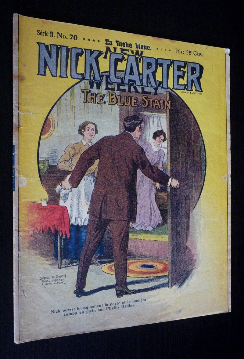 Nick Carter (série II - n°70) : La Tache bleue