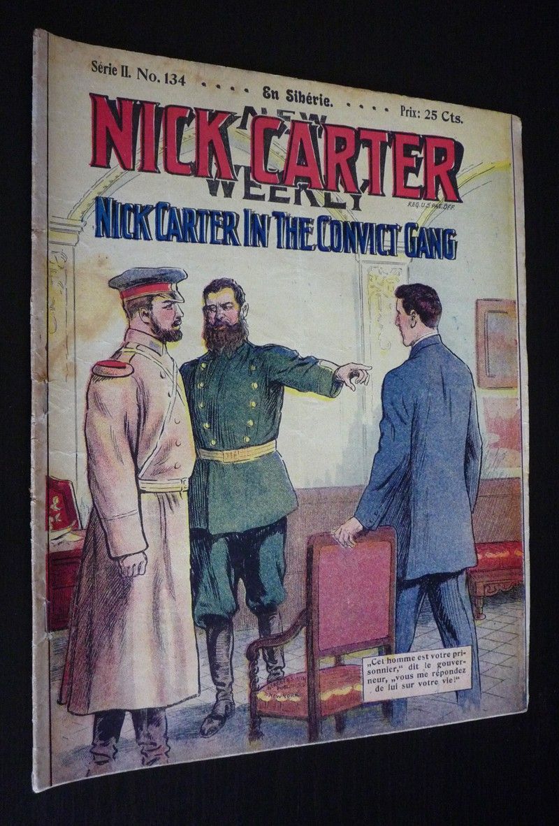 Nick Carter (série II - n°134) : En Sibérie