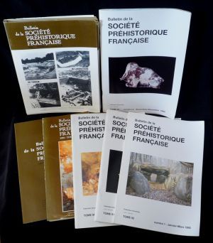 Bulletin de la Société préhistorique française, Tomes 67 à 69 (1970 -1972) et 73 à 101 (1970-2004)