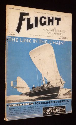 Flight (n°1397, vol. XXVIII - October 3, 1935) : The Link in the Chain