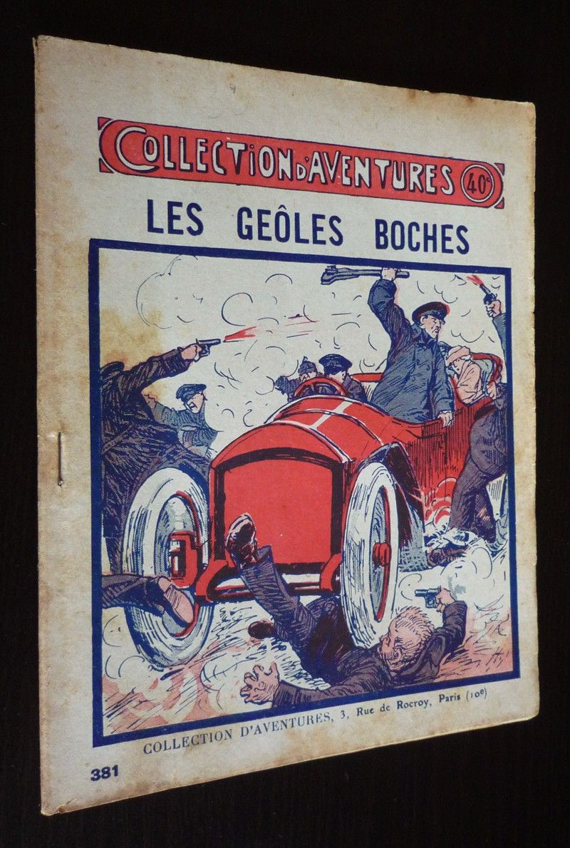 Les Geôles boches (Collection d'Aventures, n°381)