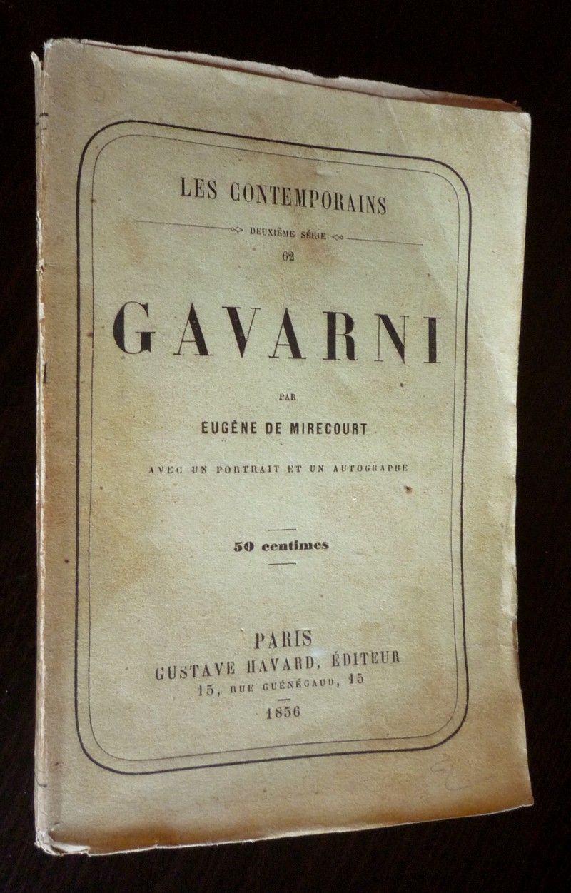 Les Contemporains : Gavarni
