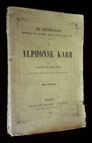 Les Contemporains : Alphonse Karr