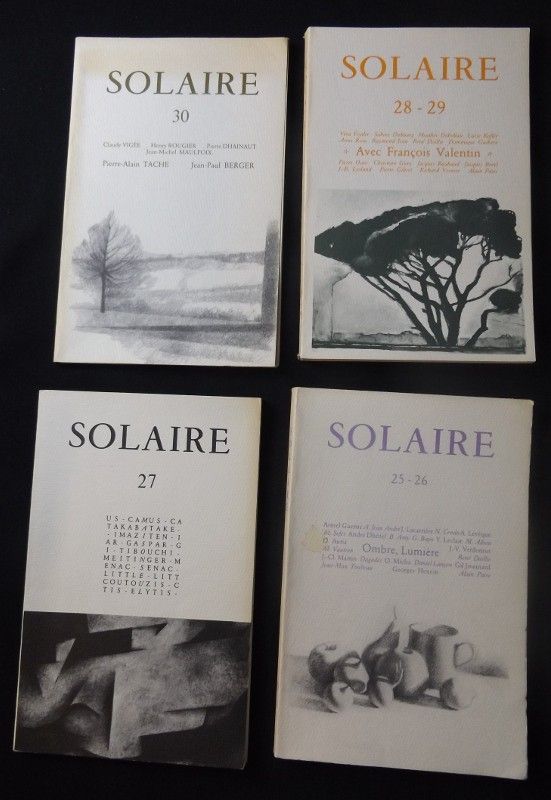 Solaire (13 numéros du 10-11 au 30)
