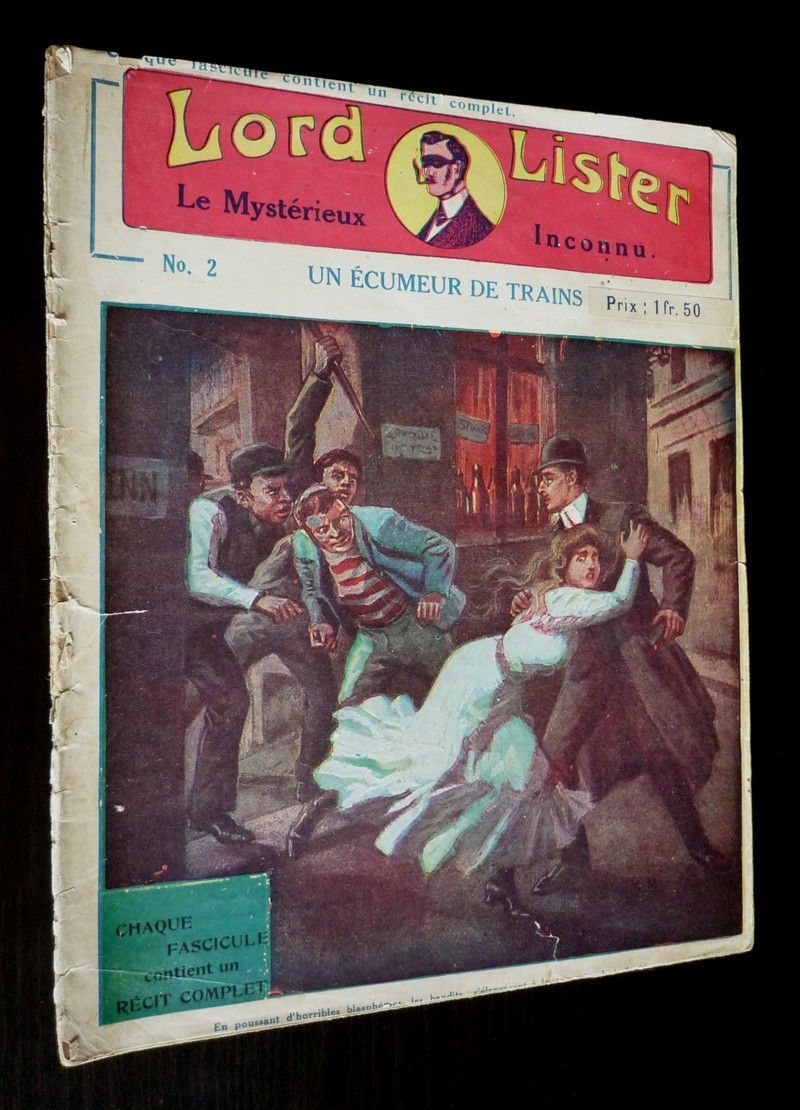 Lord Lister, n°2 : Un écumeur de trains