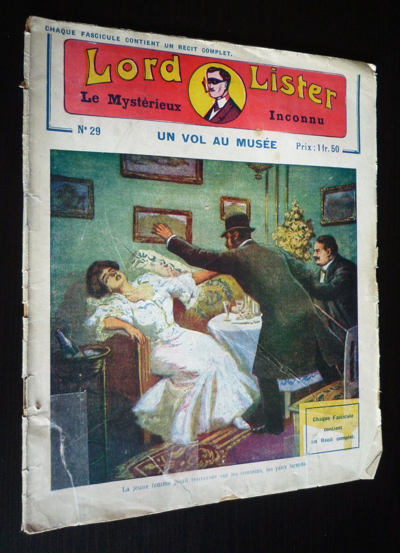 Lord Lister, n°29 : Un vol au musée