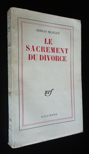 Le Sacrement du divorce