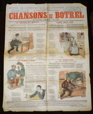 Chansons de Botrel, le barde populaire breton : recueil ne contenant que des chansons authentiques