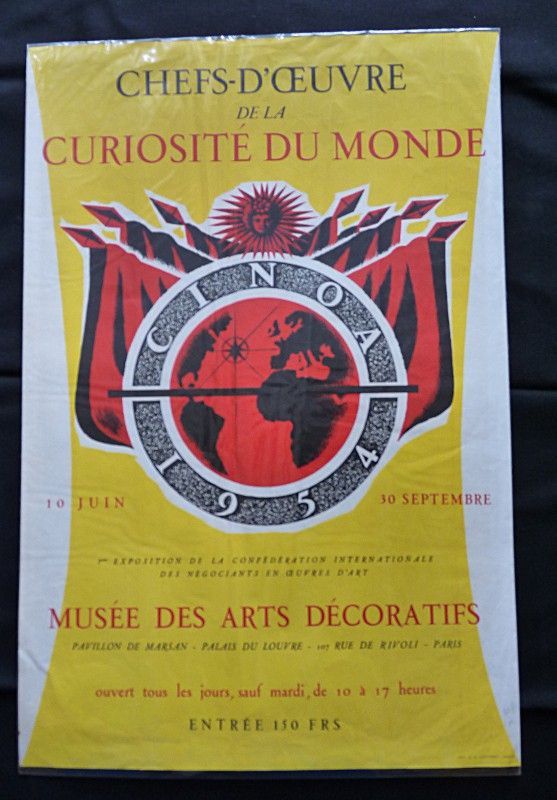 Chefs d'oeuvre de la curiosité du monde (affiche 40 x 60 cm.)